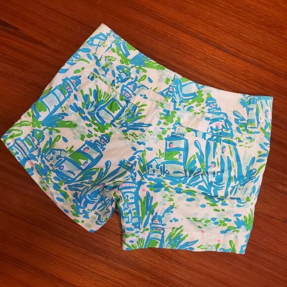 Lilly Pulitzer lighthouse Callahan shorts 00 - Picture 2 of 7